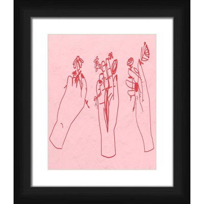 13" x 15" Matted to 2" Quest Framed Black - PTM Images