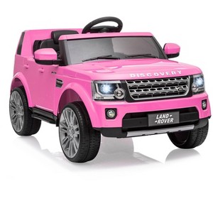Licensed Land Rover 12V Kids Ride on Car, 2-in-1 Parent-Controlled, Electric Ride On Toy with Remote Control, 3 Speeds, LED Lights Music - 1 of 4