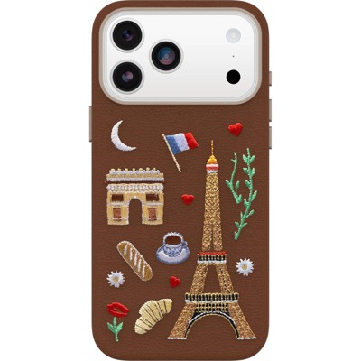 OtterBox Apple iPhone 17 Pro Max Symmetry Series Cactus Leather Embroidery Case for MagSafe City of Love