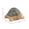 Ceramic Turtle Figurine - Tortoise Tabletop Statue - Casual Home Decor for Living Room, Bedroom, Office - 4 of 4