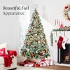Best Choice Products 9ft Pre-Lit Sage Green Christmas Pine Tree w/ Flocked Branches, 900 Warm-White Lights - 3 of 4