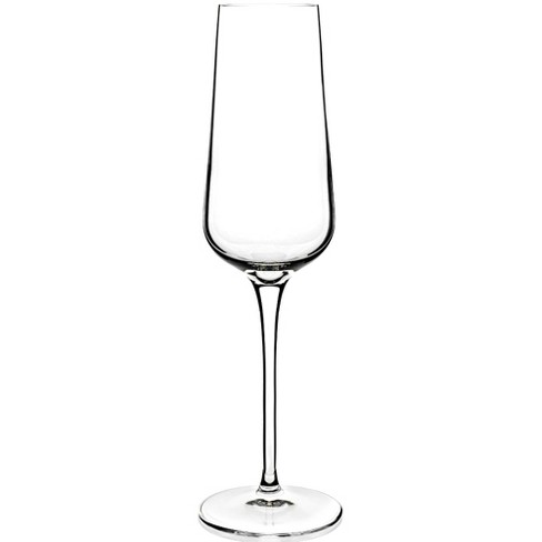 Libbey Signature Greenwich Champagne Flute Glasses, 8.25-ounce, Set Of 4 :  Target