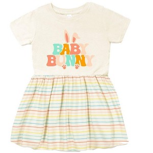The Juniper Shop Baby Bunny Ears Infant Dress - 1 of 3