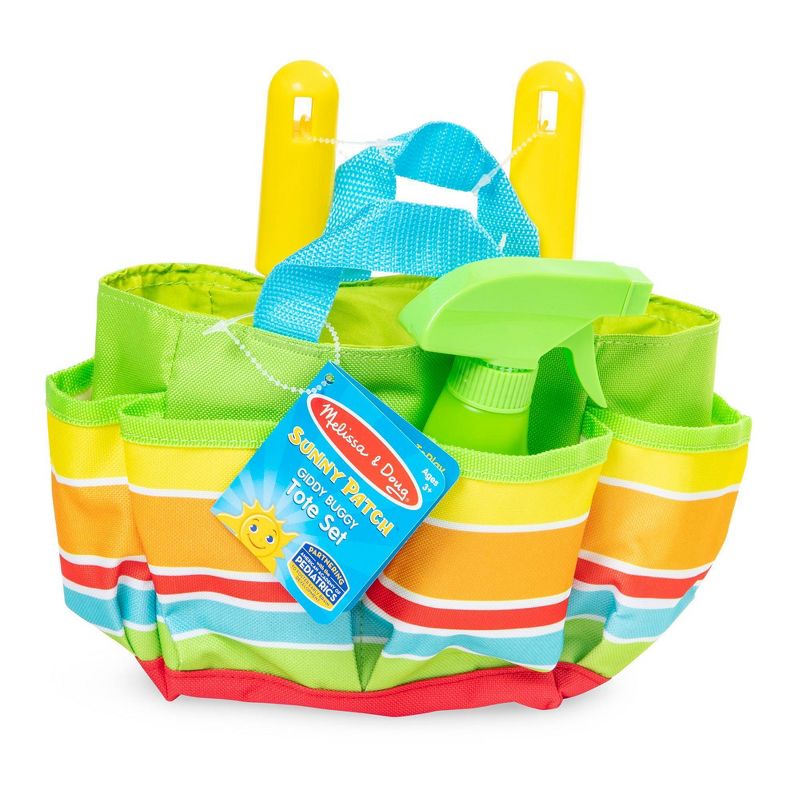 Melissa &#38; Doug Sunny Patch Giddy Buggy Toy Gardening Tote Set With Tools, 4 of 11