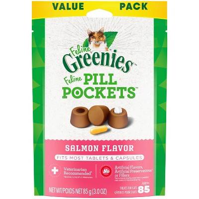 Greenies Feline Pill Pockets Salmon Cat Treats
