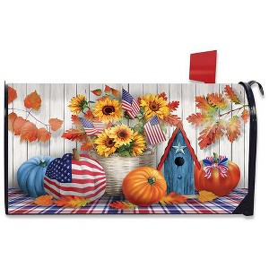 American Autumn Mailbox Cover  - Standard Size - Briarwood Lane - 1 of 2