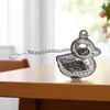 Unique Bargains Tea Infuser Tea Egg Design Infuser Traditional Style Hand Wash Stainless Steel Silver Tone 1Pcs - 2 of 4