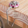 The Lakeside Collection Foldable Purse Hook Butterfly Hangbag Hanger Holder - Flower Handbag Hooks 1 Pieces - 3 of 3