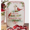 Certified International Winter Greens Rectangular Platter - 2 of 4