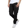 Blu Rock Men's Flex-Stretch Cotton Cargo Pants, 31-Inch Inseam - Comfortable and Durable-2 Pack - 2 of 4