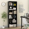 Tangkula 2PCS 70" all 6-Tier Bookcase w/ 6 Open Shelves Anti-Toppling Kits Living Room - 4 of 4