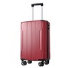 Whisen 20"/28" 2-Piece Hardshell ABS Luggage Set Lightweight Expandable with Double Wheels Carry-on - 2 of 4