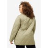 ellos Plus Size Quilted Snap Front Jacket - 3 of 4