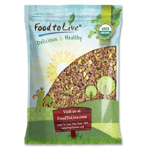 Organic Raw Pistachios - Non-GMO, Kosher, No Shell, Bulk - 1 of 4