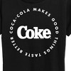 Women's - Coca-Cola - Coke Makes Things Taste Better Short Sleeve Graphic T-Shirt - 2 of 4