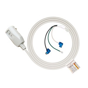 ELEGRP LCDI Power Cord Plug for Air Conditioner, UL Certified, 7.5FT Leakage Current Detection Interrupter Replacement, 120V 10A 1200W 60Hz, 1 Pack - 1 of 1