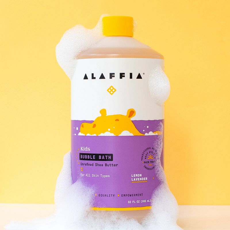 Alaffia Baby &#38; Kids Lemon Lavender Bubble Bath - 32 fl oz, 5 of 16