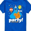 Boys' - Sesame Street - Me Love Party Cookie Monster Short Sleeve Graphic T-Shirt - 2 of 4