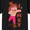 Future Boy Conan Master Hunter Jimsy Crew Neck Short Sleeve Men's Black T-shirt - 2 of 3
