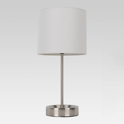 target white table lamp