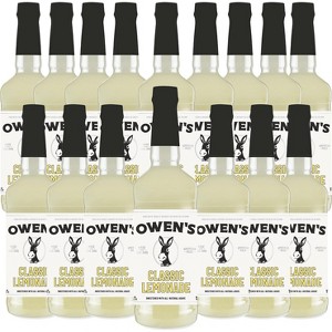 Owen’s Craft Mixers Sparkling Margarita Handcrafted in the USA with Premium Ingredients Vegan & Gluten-Free Soda Mocktail and Cocktail Mixer - 1 of 4