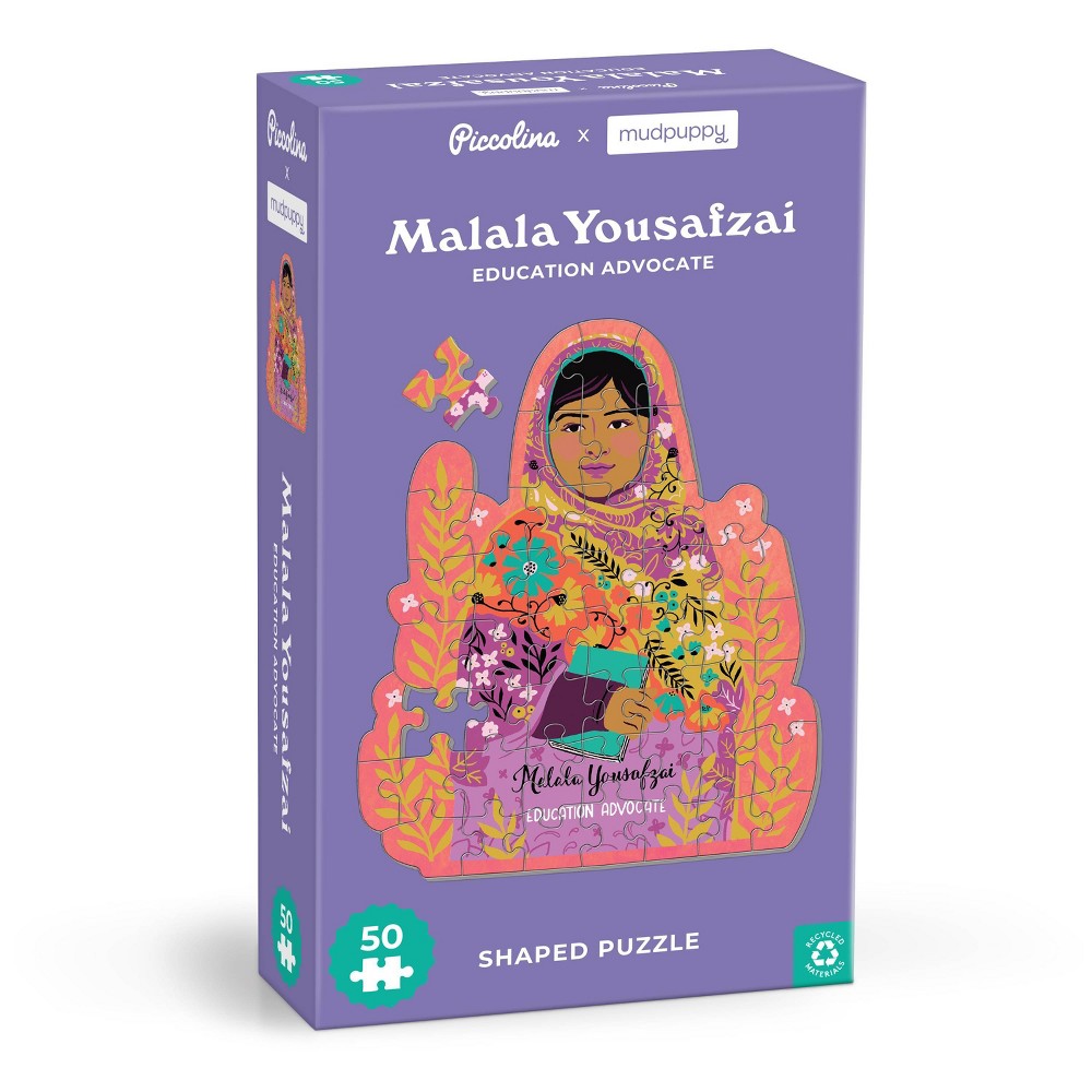 Piccolina Malala Yousafzai Kids' Jigsaw Puzzle - 50pc