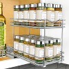 Lynk Professional Slide Out Double Spice Rack Upper Cabinet