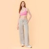 Blogilates Women's Travel Trouser High-Rise Wide Leg Sweatpants - 3 of 4