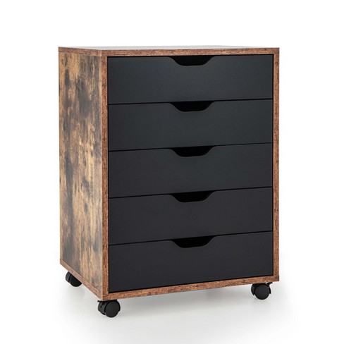 Fremont 5 Drawer Chest Of Drawers Brown - Prepac : Target