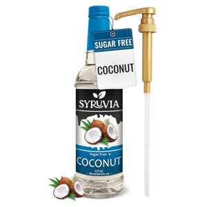 Syruvia Sugar Free Vanilla Syrup, Coffee Syrup for Drinks & Desserts ...