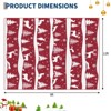Christmas Area Rugs, Christmas Rugs with Xmas Tree Reindeer Snowflake for Holiday Decor,Low Pile Washable Rug for Dining Room, Bedroom - 2 of 4