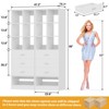 Aheaplus Closet Organizer with 3 Drawers,  Freestanding Wardrobe System with Shoe Shelf - 4 of 4