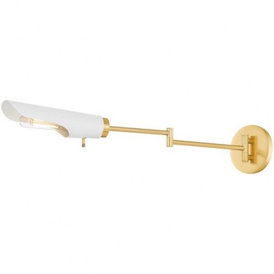 Mitzi Harperrose 1 - Light Sconce in  Aged Brass/Soft White