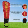 Vizari Malaga Soccer Shin Guards - Breathable & Lightweight Soccer Shin Pads with Ankle Protection - Reduces Shocks & Injuries - Adults, Youth & Kids Soccer Shin Guards with Non-Slip Adjustable Strap - 4 of 4