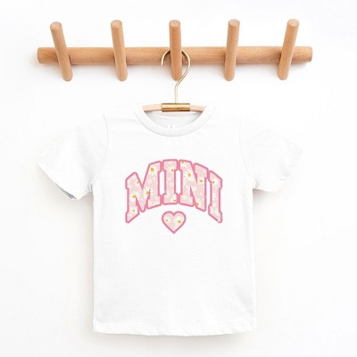 The Juniper Shop Mini Curved Floral Toddler Short Sleeve Tee
