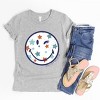 The Juniper Shop SmileyWorld Patriotic Star Wink Youth Short Sleeve Tee - 4 of 4