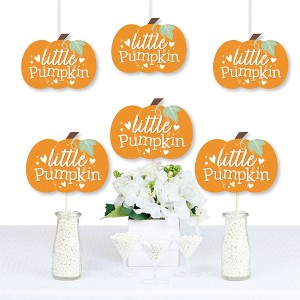 Big Dot of Happiness Little Pumpkin - Decorations DIY Fall Birthday Party or Baby Shower Essentials - Set of 20 - 1 of 4