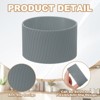 Unique Bargains Silicone Protective Heat Resistant Non Slip Coffee Cup Sleeve 4 Pcs - 3 of 4