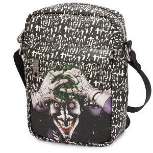 DC Comics Bag, Crossbody, Joker, Killing Joke, Vegan Leather - 1 of 4