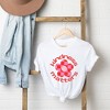 Simply Sage Market Women's Kindness Matters Checkered Flower Short Sleeve Graphic Tee - 2 of 2