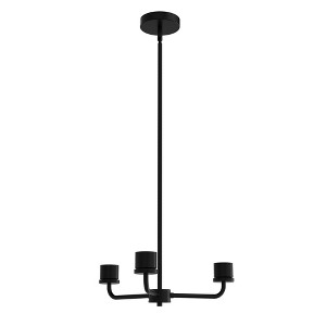 DORESshop 3-Light Black Chandelier Light Fixture Accessories - 1 of 4