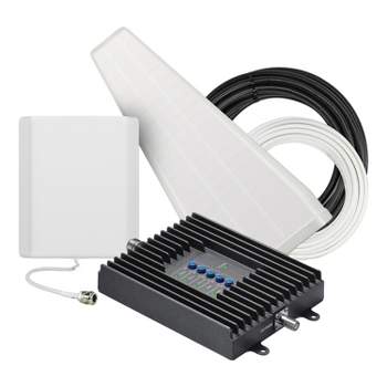 SureCall® Fusion4Home® Yagi/Panel Cell Phone Signal Booster Kit with RG11 Cable