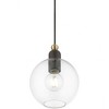 Livex Lighting Downtown 1 - Light Pendant in  Bronze/Antique Brass - 2 of 4
