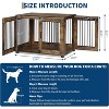 Wooden Dog Crate Furniture, Functional Indoor Dog Kennel for Medium Dogs, Stylish Pet House, Modern End Table Design, Decorative Dog Cage - 2 of 4