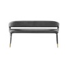 Meridian Furniture,Destiny Velvet Bench - 2 of 4