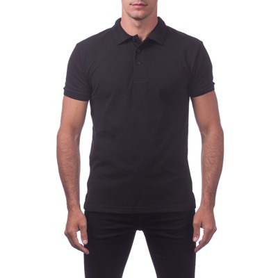 Pro Club Men's Cotton Short Sleeve Pique Polo Shirt