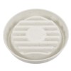 Unique Bargains Indoor Outdoor Plastic Waved Base Round Flower Drip Tray Plant Pot Saucer 3.5" Gray 6 Pcs - 4 of 4