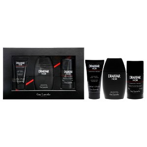 Drakkar Noir - 2021 by Guy Laroche for Men - 3 Pc Gift Set 3.4oz EDT Spray, 2.6oz Deodorant Stick, 1.7oz Shower Gel - 1 of 4
