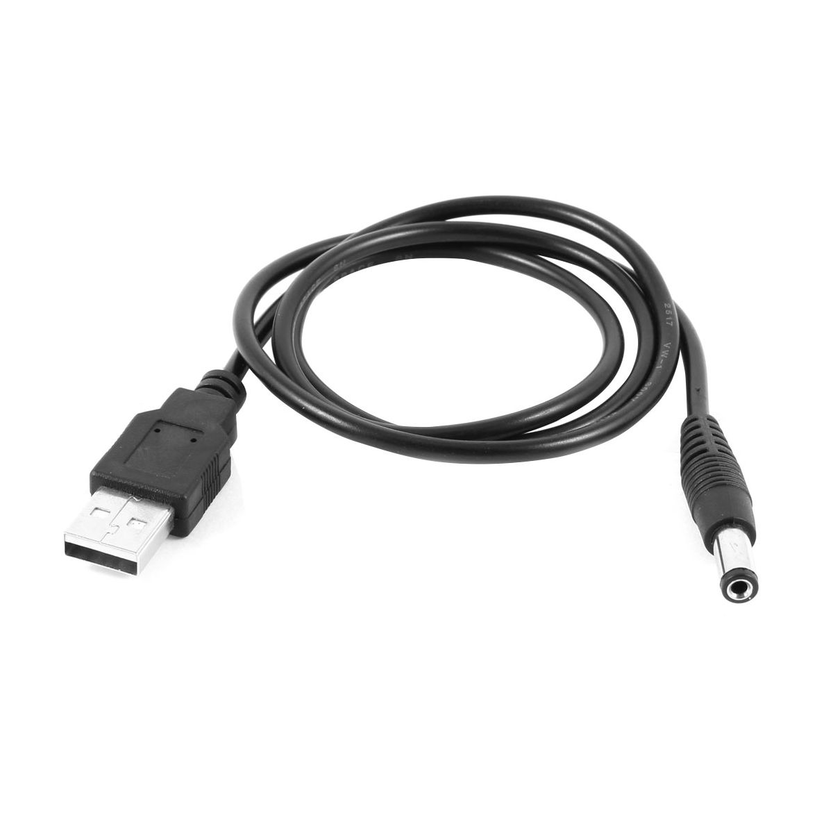Unique Bargains USB 2.0 Data Transfer Black 80cm Cable 80cm 1 Pc