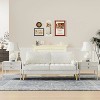 67.7'' 3 seater Sofa Couch for Living Room, Modern Sofa,Small Couches Beige - 4 of 4